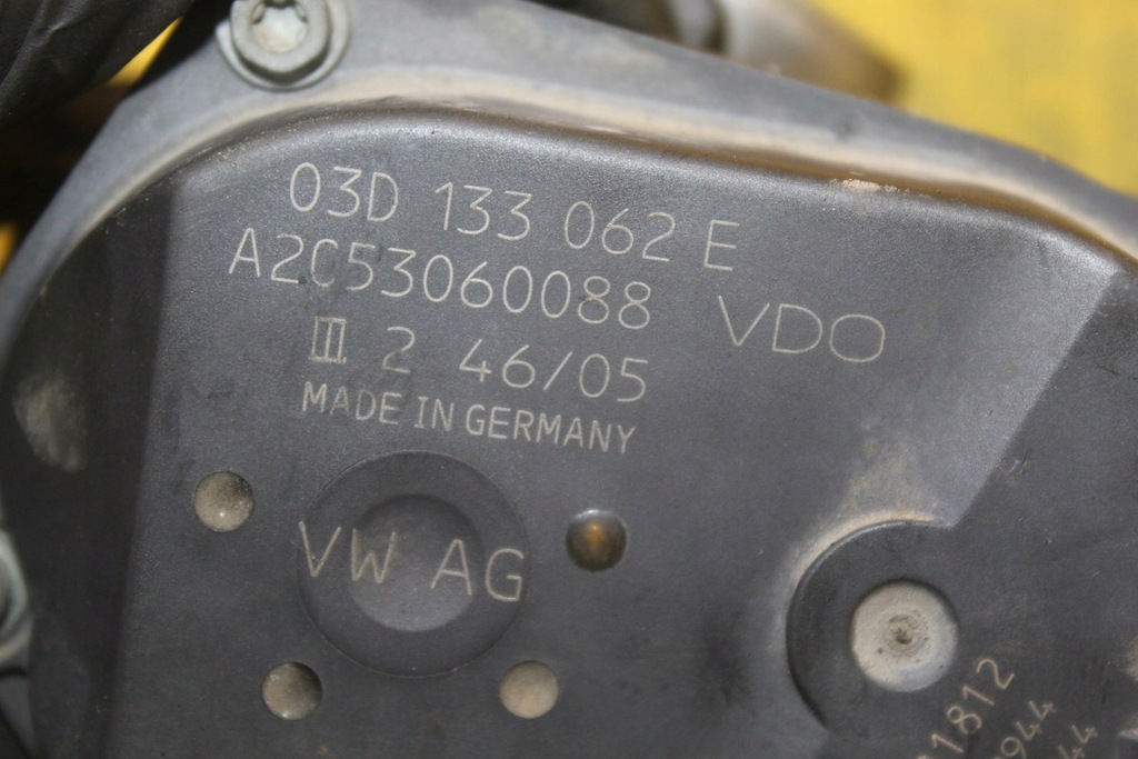 фото №7, Дроссельная заслонка vw polo iv 1.2 6v 03d133062e bdm