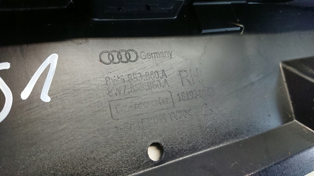 фото №8, Audi a5 8w coupe молдинг поріг права 8w6853860a