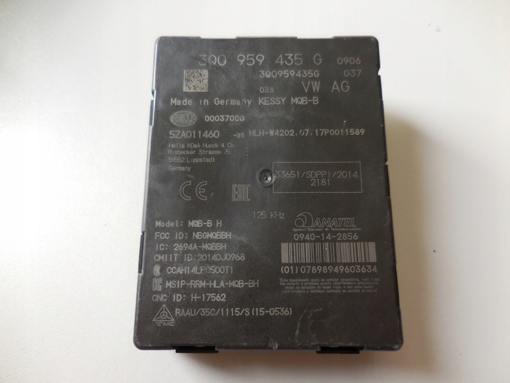 Купити Vw блок керування kessy 3q0959435g