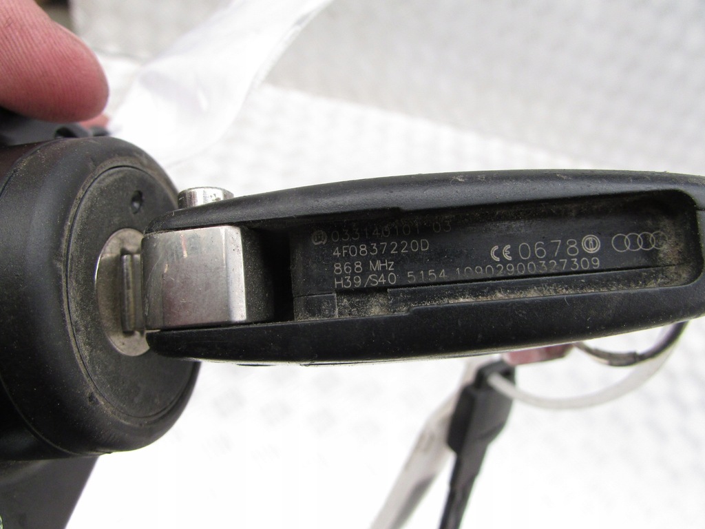 фото №5, Замок зажигания ключ audi a6 c6 3.0 tdi 06r