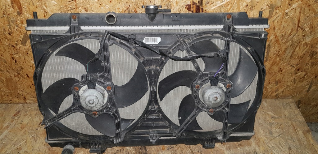 фото №7, Радиатор wody + вентиляторы nissan qashqai 1,6