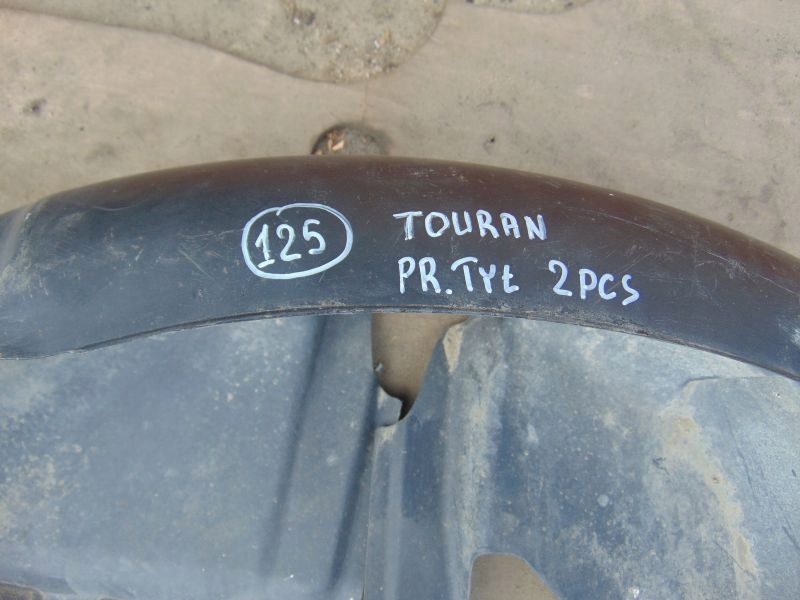 фото №3, Подкрылок правый задняя vw touran