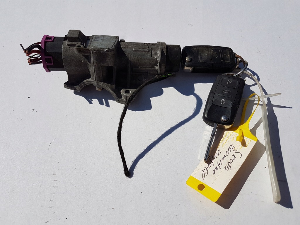 фото №1, Skoda roomster замок зажигания ключ 4b0905843m