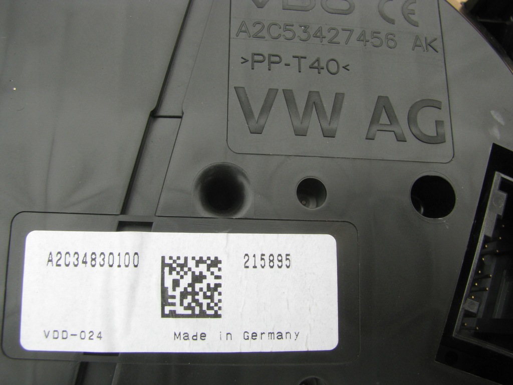 фото №5, Vw golf vii tdi лічильник приладова панель 5g0920860a
