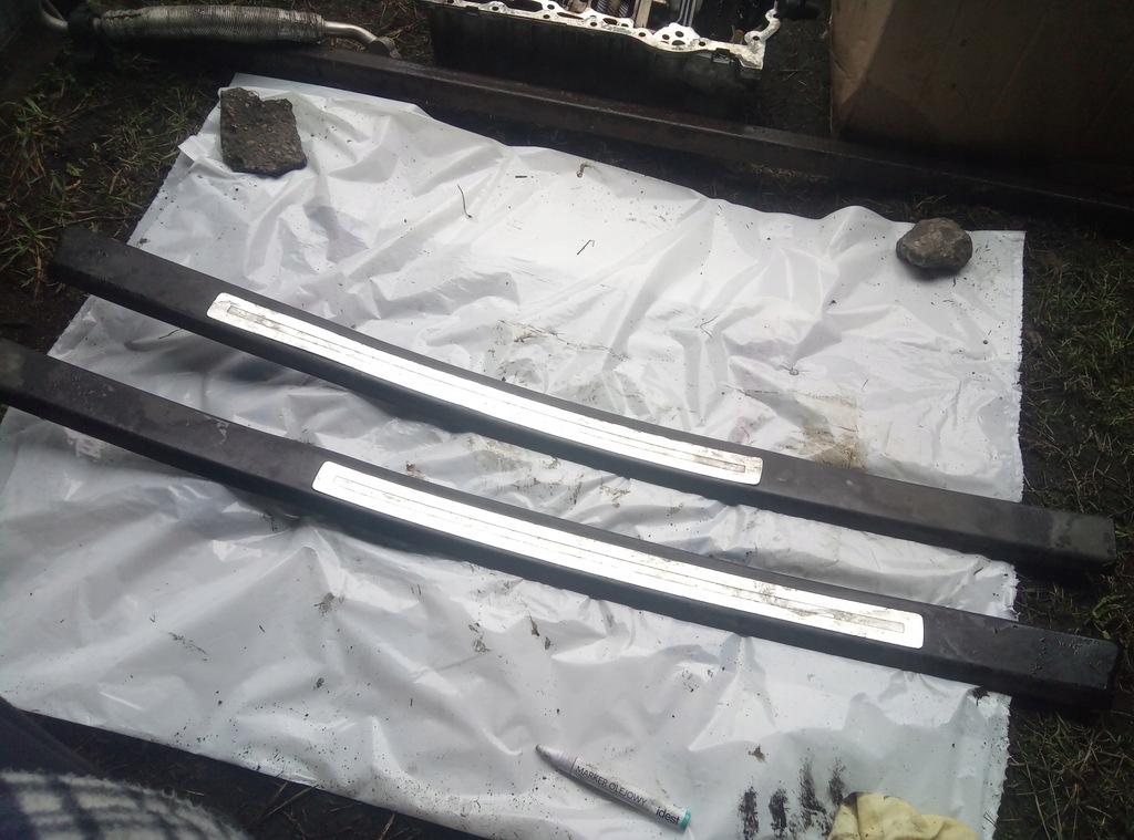 фото №1, Накладка порог перед левая правая 8p audi a3