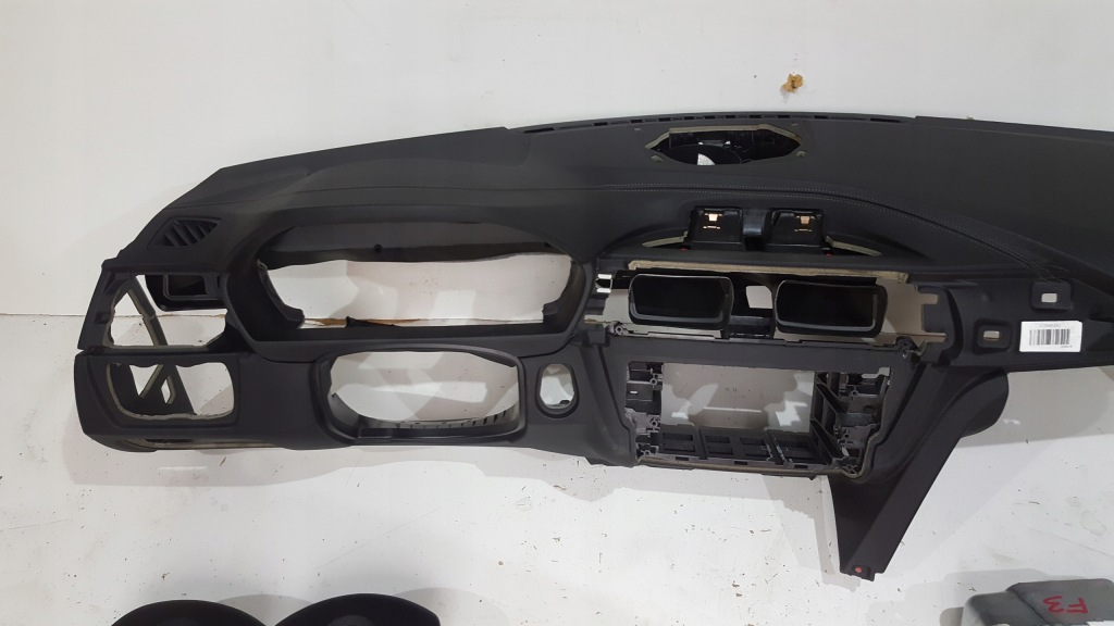 фото №6, Bmw 3 f30 f31 f34 приборная панель консоль подушка безопасности подушки безопасности ремни оригинал демонтаж