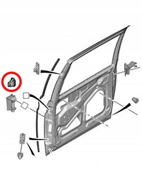фото №5, Роз'єм штифт двері розсувних jumpy expert 806