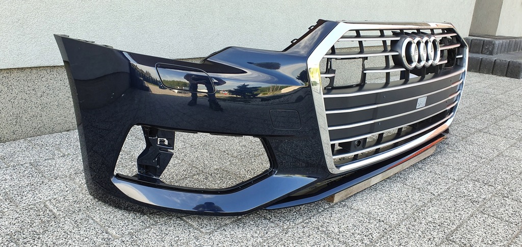 фото №8, Audi a6 c8 4k0 2018- бампер перед оригінал a320