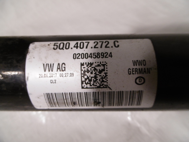 фото №6, Skoda octavia iii 3 lift приводной вал правая шарнир идеальное состояние