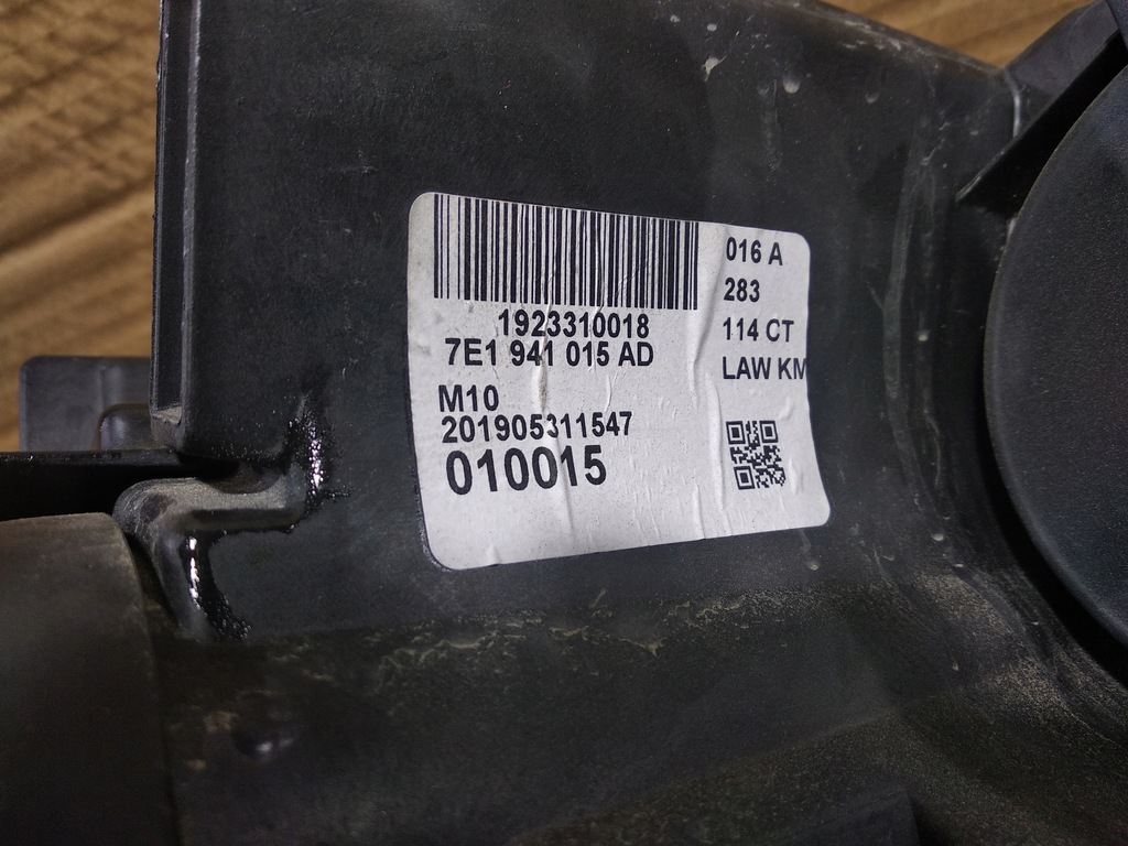 фото №9, Vw transporter t6 7e0 лампа ліва передня перед