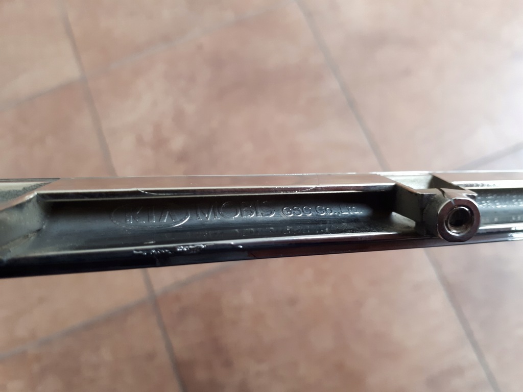 фото №9, Kia soul 2014-2017 14- хром нижній молдинг бампера