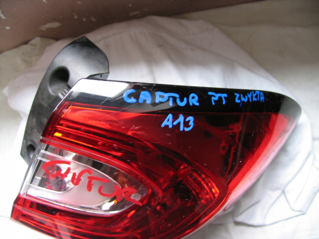 фото №3, Лампа правая задняя задняя крыла renault captur