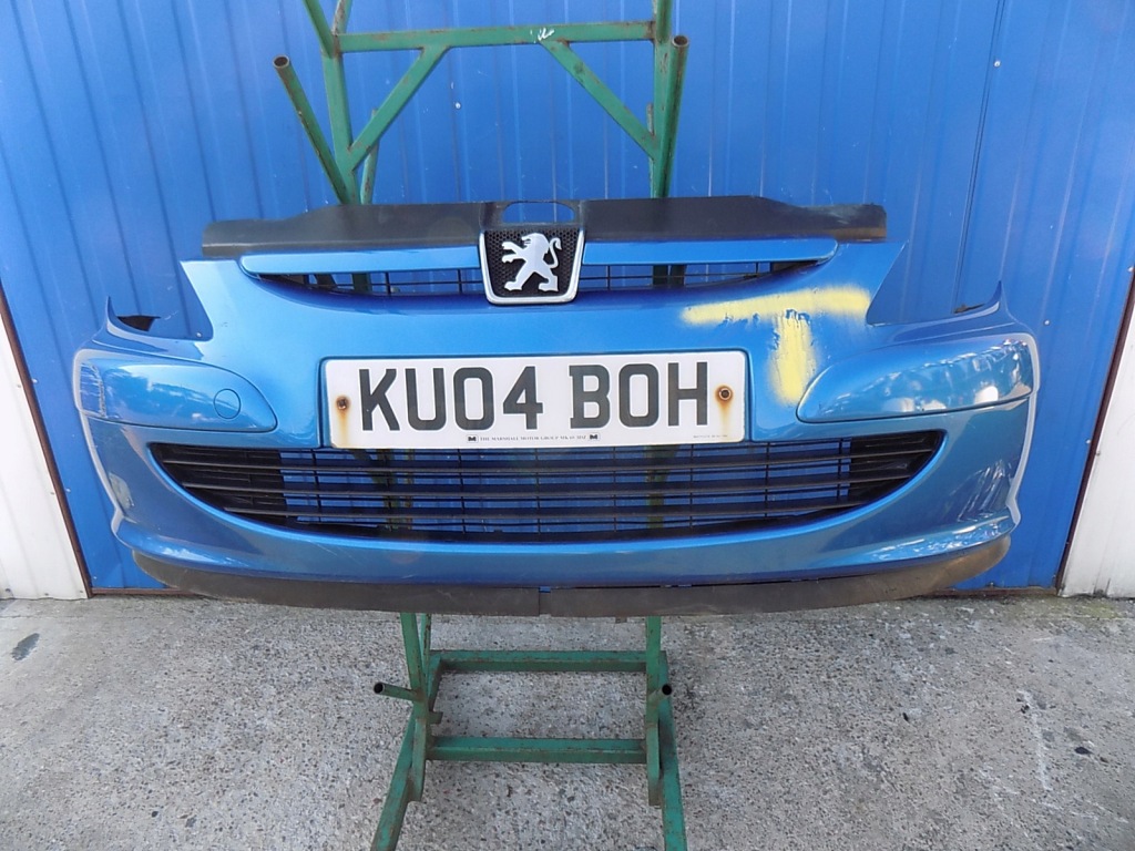 фото №1, Peugeot 307 бампер перед передний оригинал