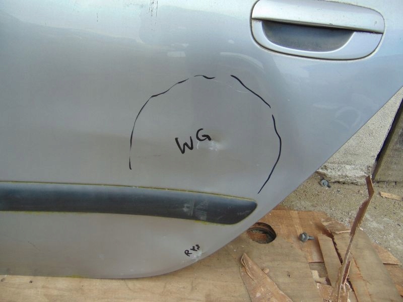 фото №4, Дверь левый задняя peugeot 607