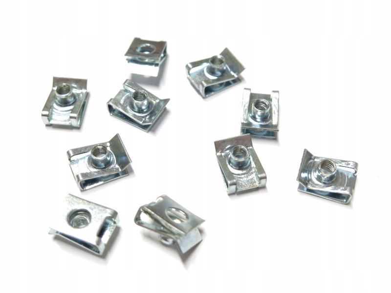 фото №1, Кліпси пластини бампера передній fiat panda