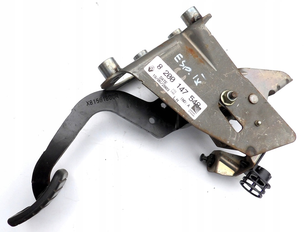 фото №5, Renault espace iv педаль гальма 8200147548