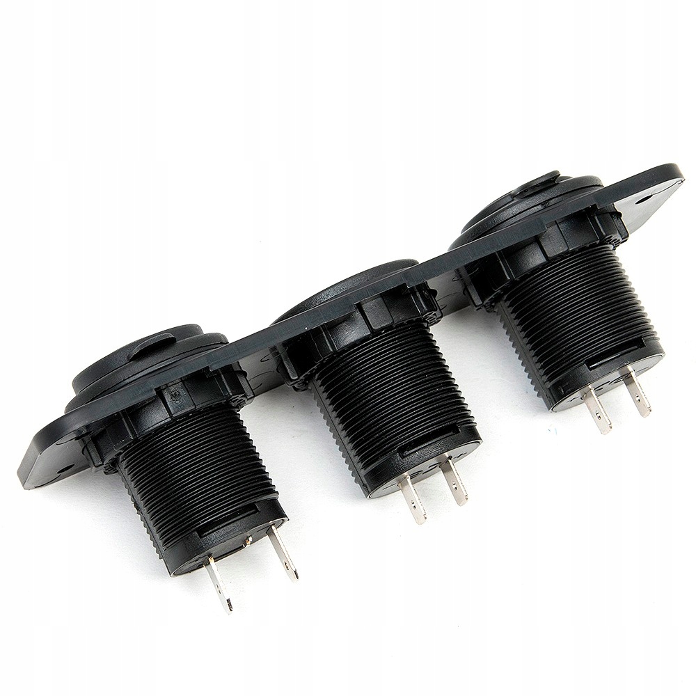 фото №16, Панель woltomierz зарядное устройство 2x usb 3,1a 3w1 разъём прикуривателя автомобильные