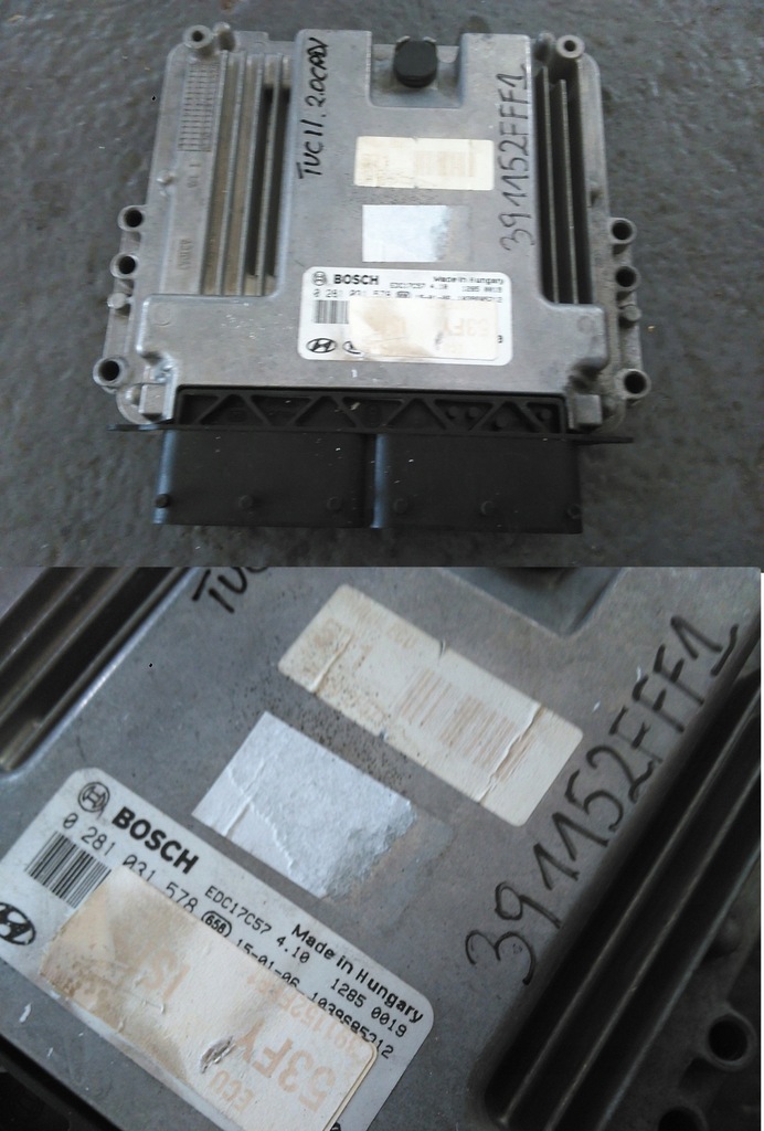 фото №1, Hyundai tucson ii 2015 2.0crd бортовой компьютер 39115-2fff1