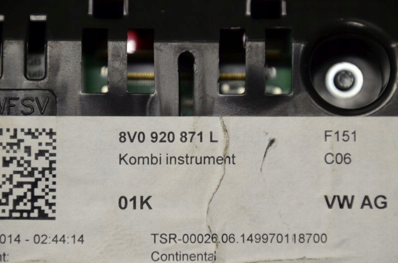 фото №7, Audi rs3 8v счетчик приборы 8v0920871l