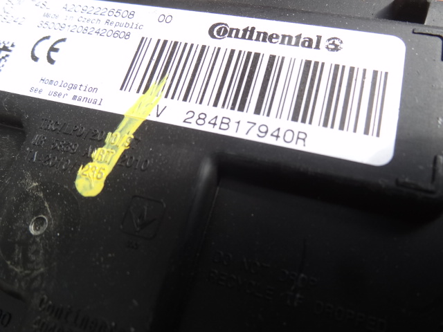 фото №7, Dacia sandero ii 2018 lift 1,0 sce бортовий комп'ютер набір