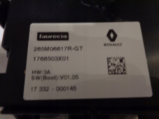 фото №4, Espace v переключатель подогрев сидений 285m06817r