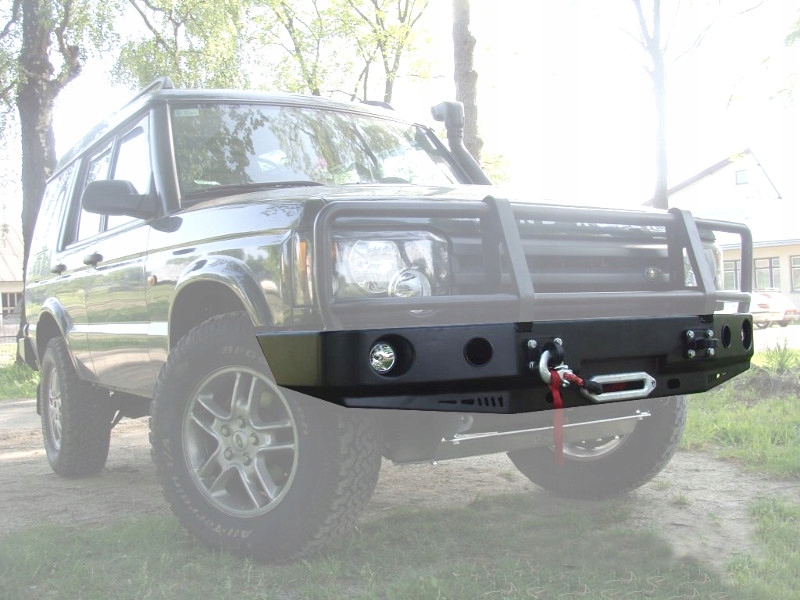 фото №11, Land rover discovery 2 td5 бампер перед сталевий
