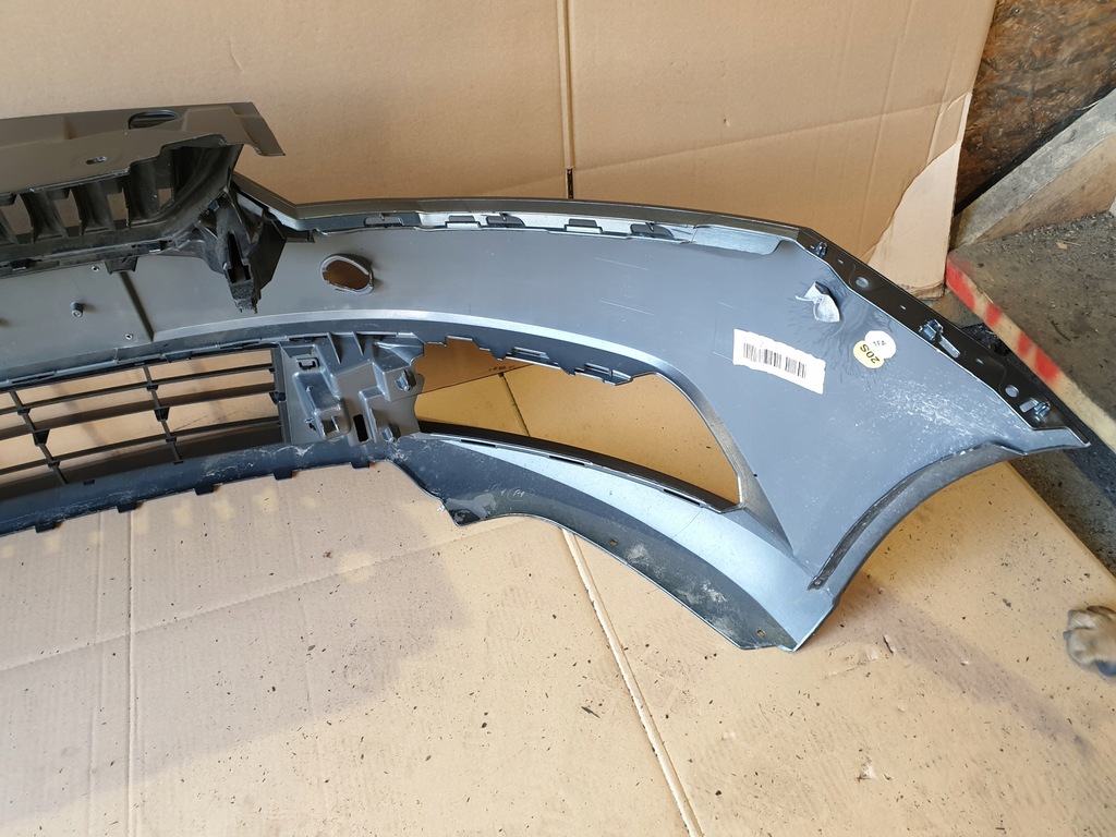 фото №6, Skoda fabia iii бампер передний 6v0