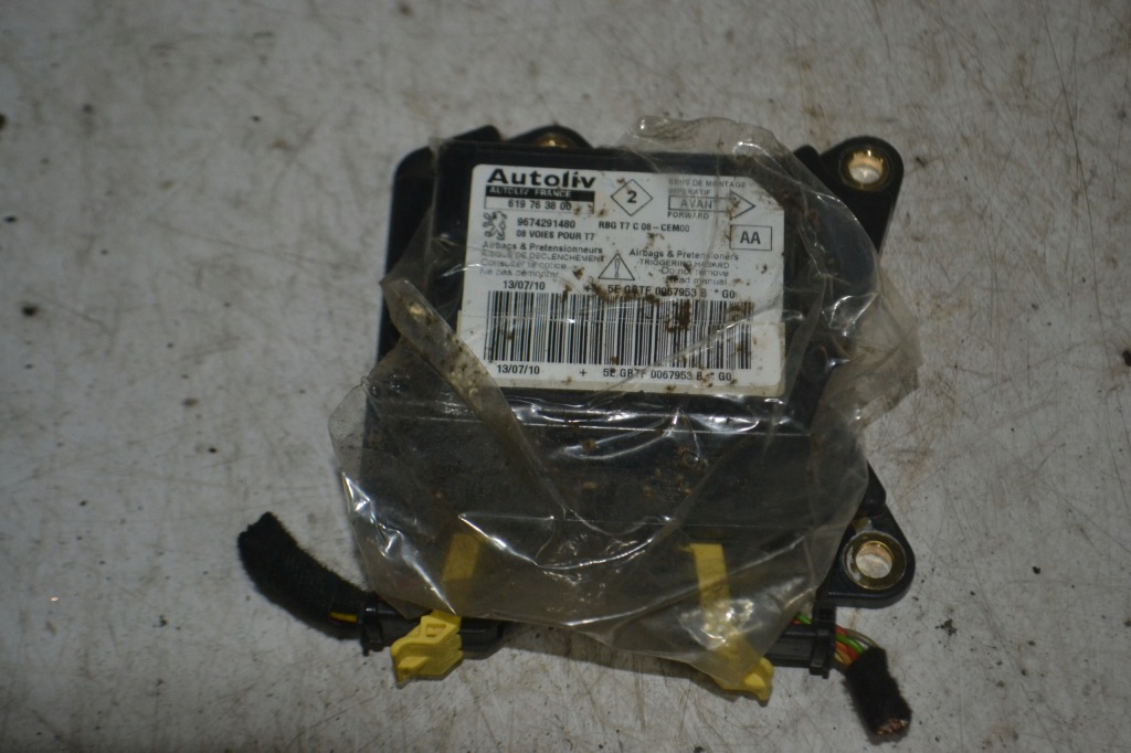 фото №1, Модуль датчик подушка безпеки peugeot 308 9674291480
