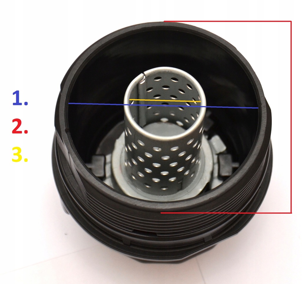 фото №9, Корпус фильтра масла toyota avalon camry highlander rav4 sienna lexus rx
