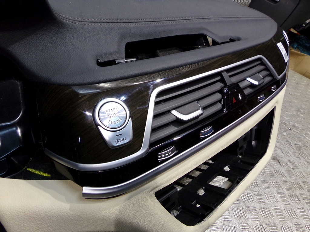 фото №6, Bmw 7 g11 g12 панель приладів приладова консоль beż org!