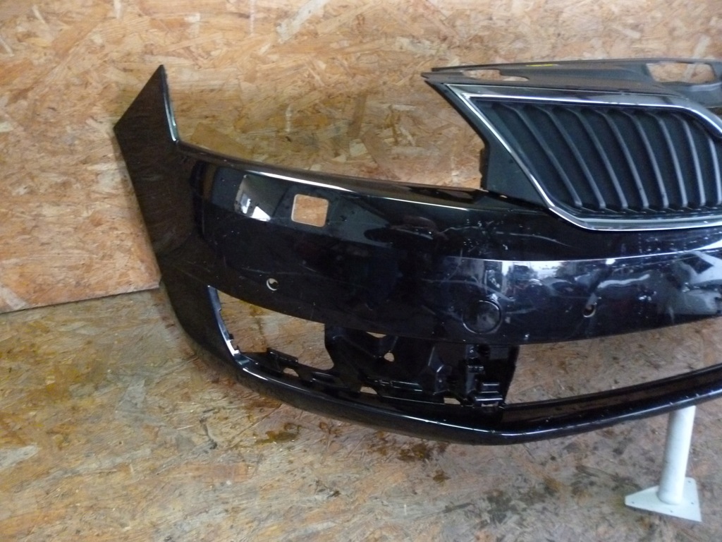 фото №3, Skoda rapid 5ja 2013 2014 2015 16 бампер передній