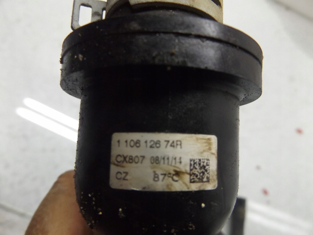 фото №4, Twingo iii 1,0 труба wąż wody