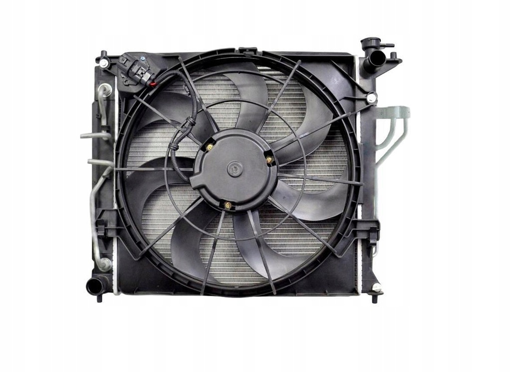 фото №1, Комплект радіатор вентилятор hyundai ix35 crdi at