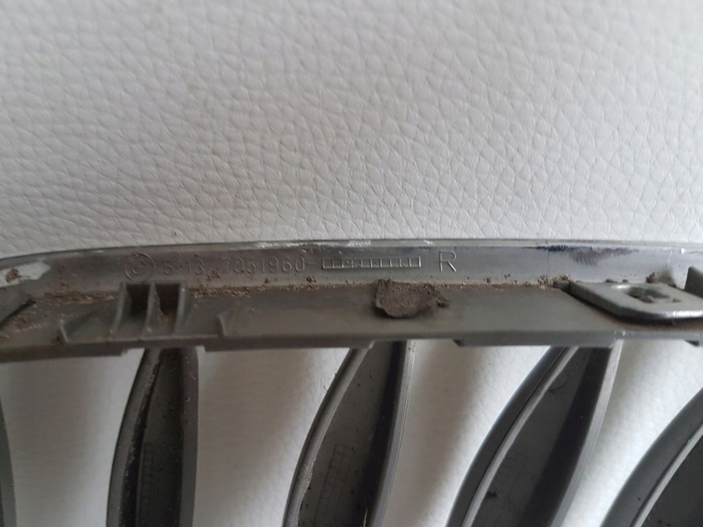 фото №5, Bmw z4 e85 решётка радиатора решётка радиатора правая w бампер перед