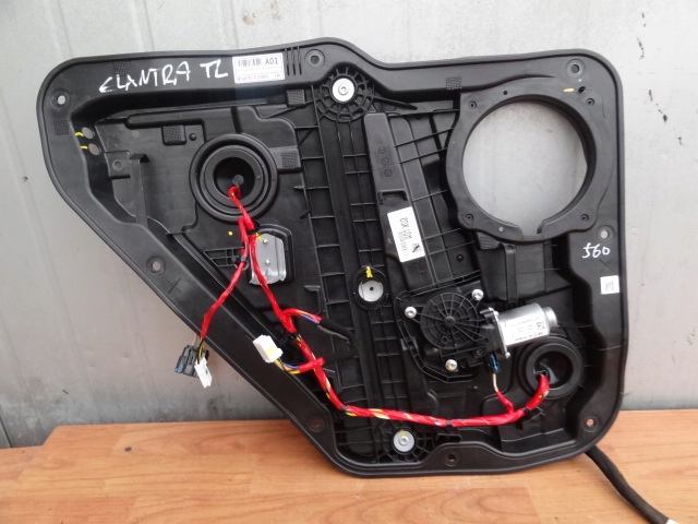 фото №3, Hyundai elantra iv 2016 підйомник скло лівий задня