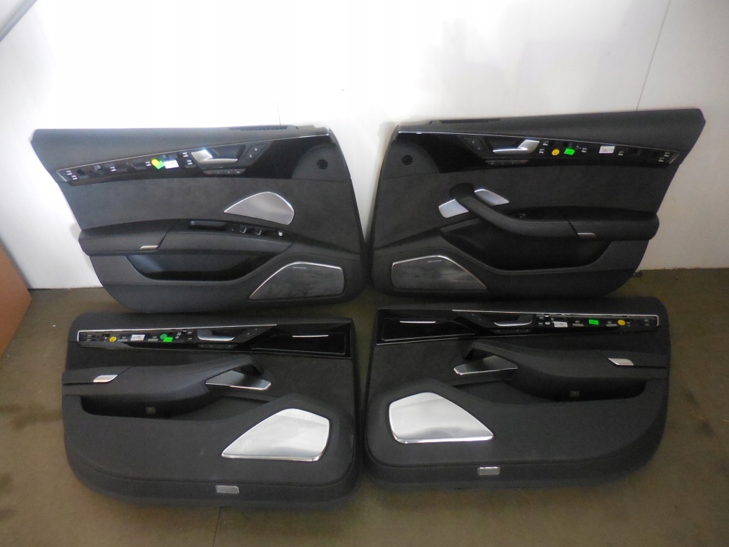 фото №1, Audi a8 4h d4 long обшивки обшивка оббивка двері