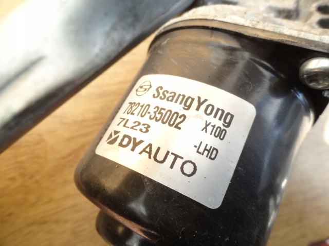 фото №5, Ssangyong xlv 2017 моторчик механізм двірник