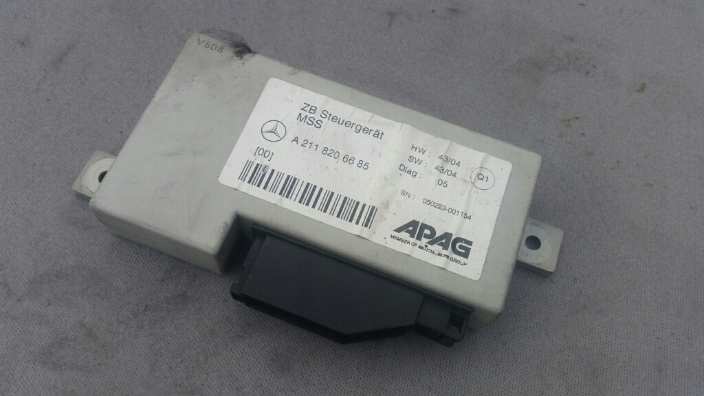 фото №1, Блок управления модуль mss a2118206685 mercedes w211 06r