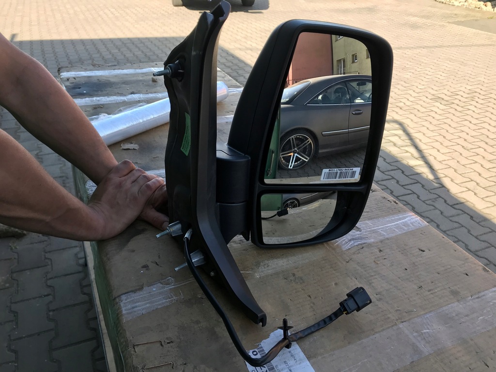 фото №8, Ford transit mk8 правое idealne зеркало 8 pinów