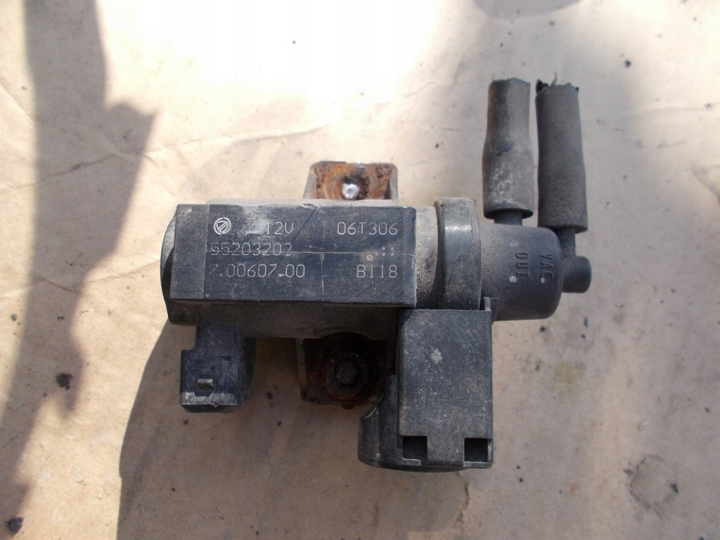 фото №1, Fiat croma ii bravo ii 1.9 электроклапан 55203202