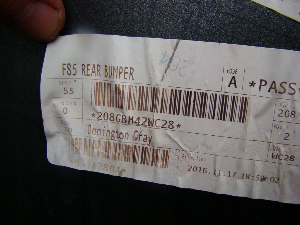 фото №11, Bmw x-5 f85 m-power -бампер задняя задний