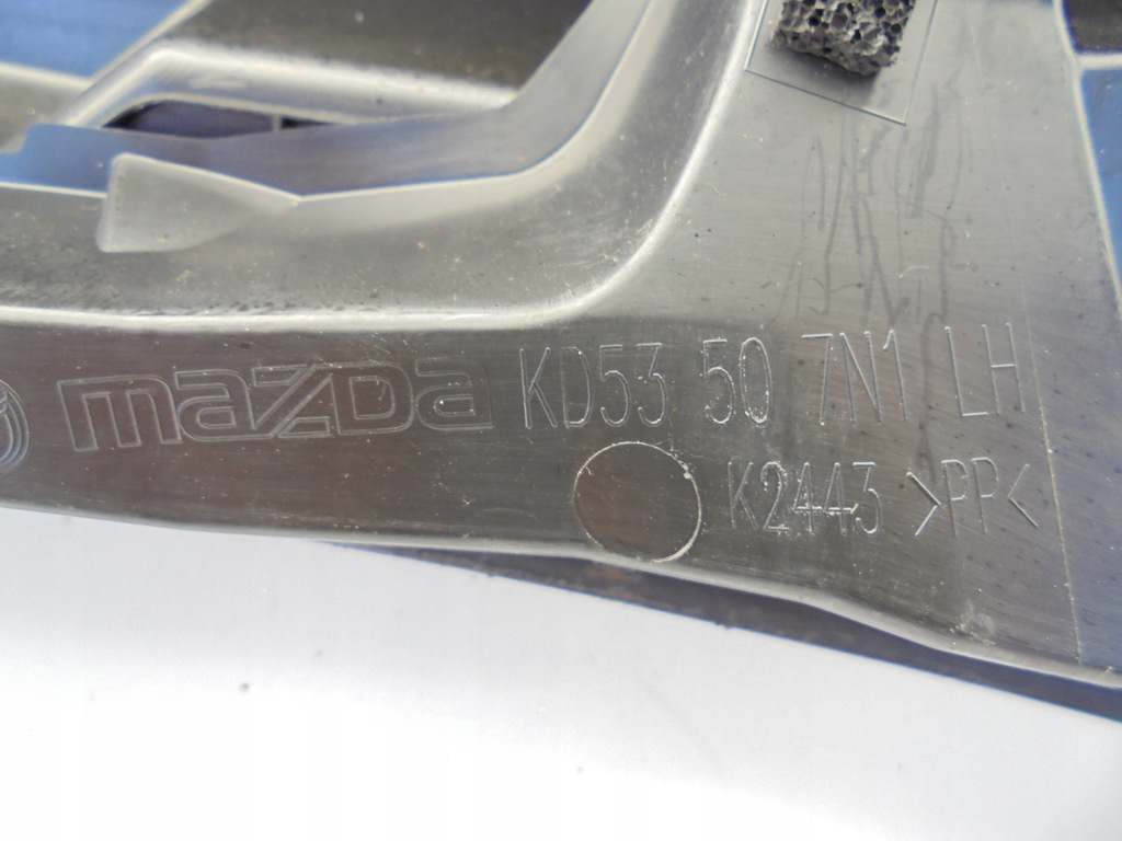 фото №12, Mazda cx5 cx-5 жабо пластиковый eu kd53507n1