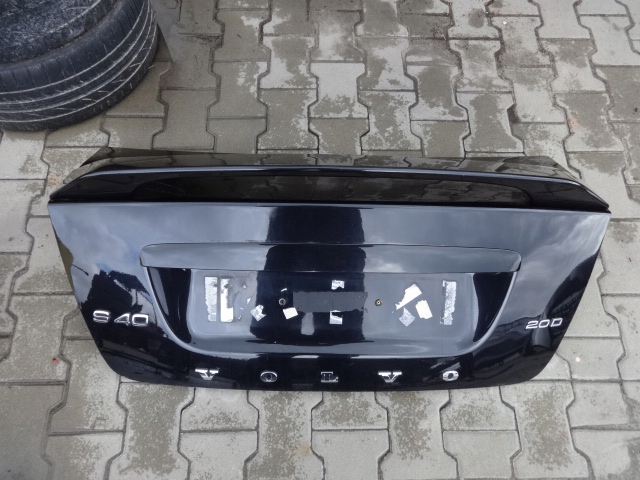 фото №1, Volvo s40 ii 04r- крышка багажника багажника спойлер 452-46