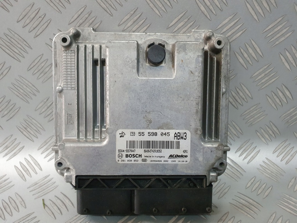 фото №1, Блок управления двигателя opel оригинальный номер 0281030852