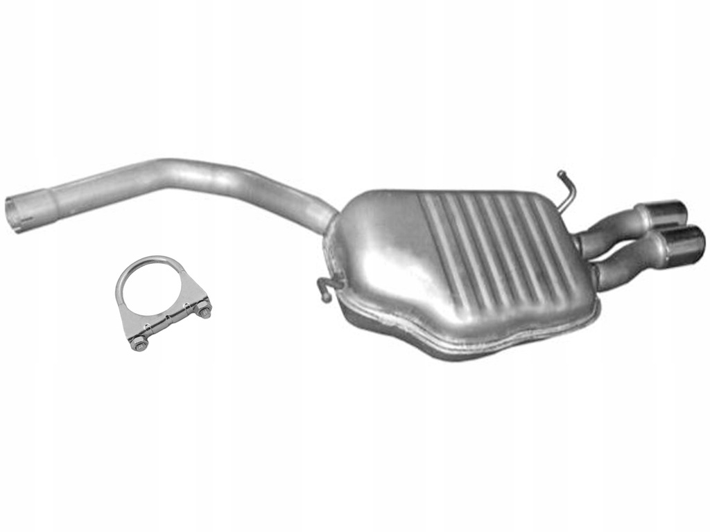 фото №1, Audi a4 - b7 1.9d 2.0d - гаситель + хомут