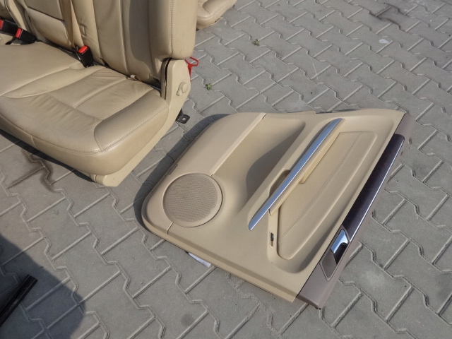 фото №8, Mercedes gl x164 06r- сидіння шкіряний шкіра заднє сидіння