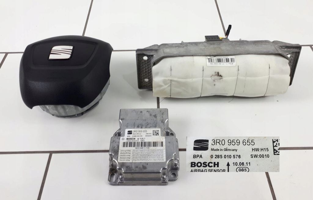 фото №1, Exeo подушка водія + пасажира комплект 3r095965