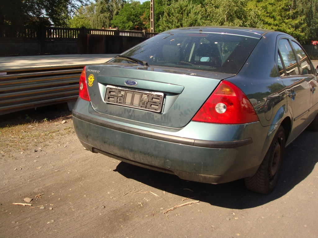 фото №4, Кришка багажника задня ford mondeo mk3 chatchback зелений n1