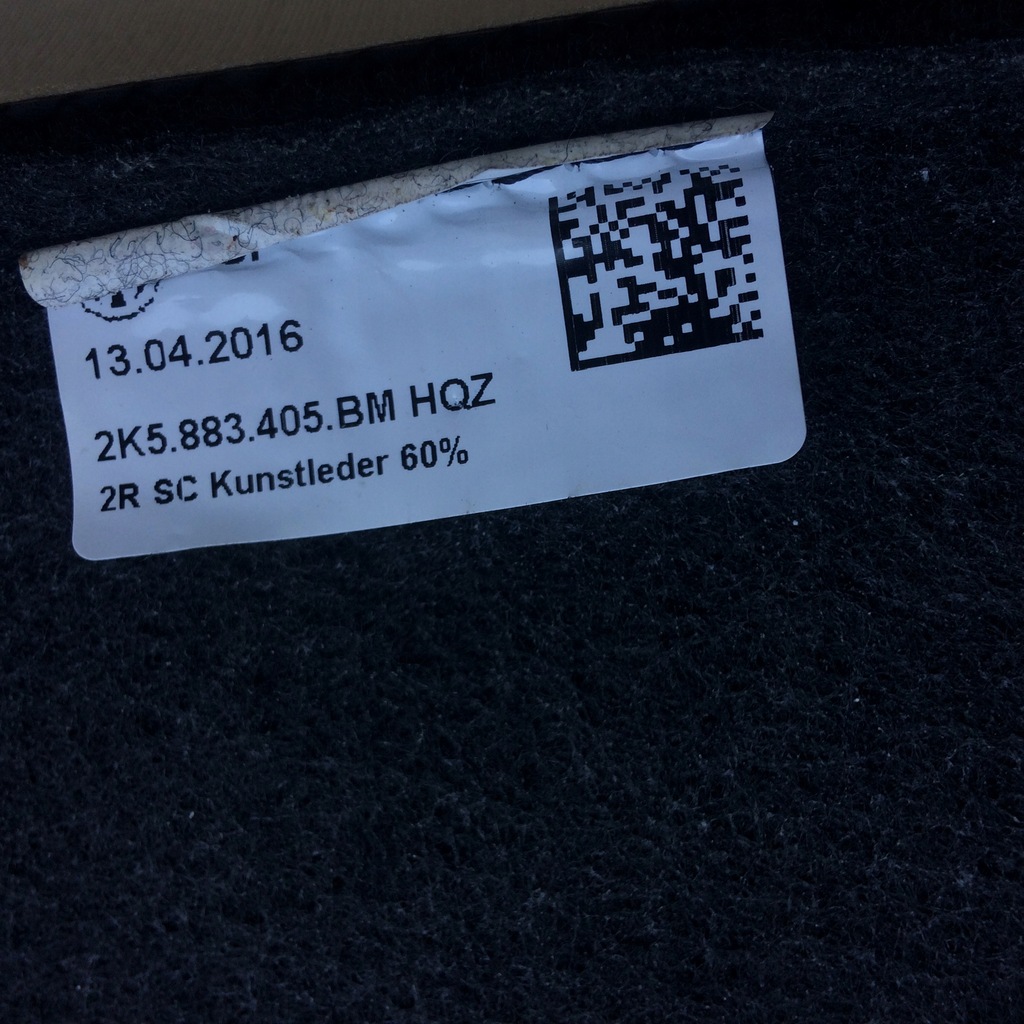 фото №6, Задняя заднее сиденье vw caddy 2k5883405