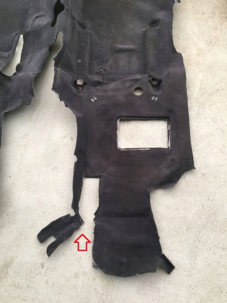 фото №4, Maserati quattroporte 04-12 обшивка коврик usa